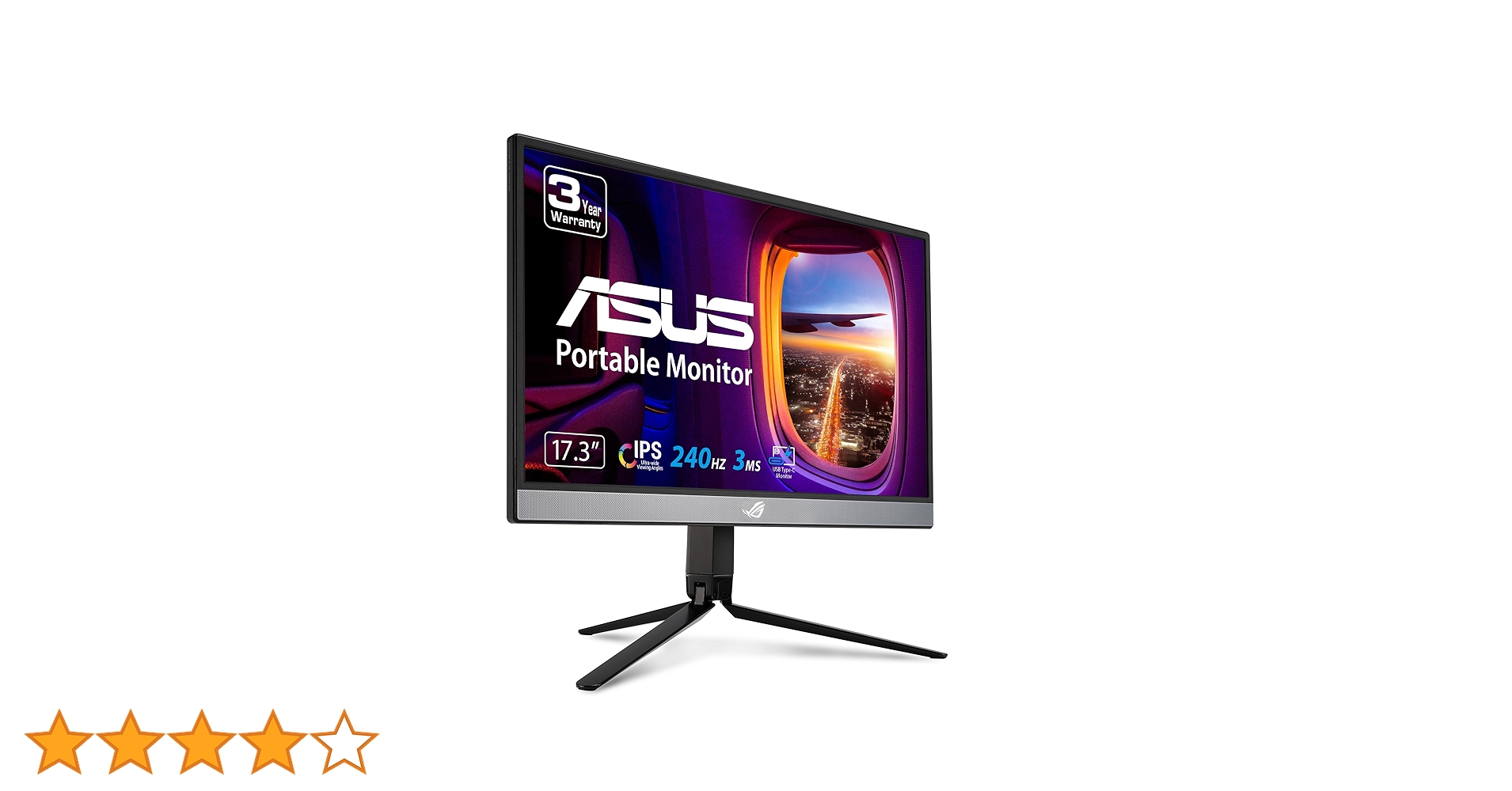 ASUS ポータブルゲーミングモニター ROG STRIX 17.3インチ Amazon.co.jp: ASUS ROG Strix 17.3??? 1080P